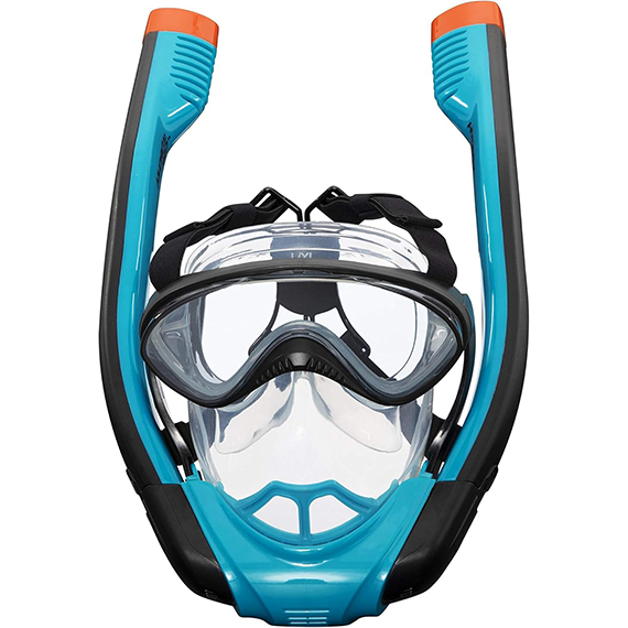 Swimming goggles / Mask with a breathing tube