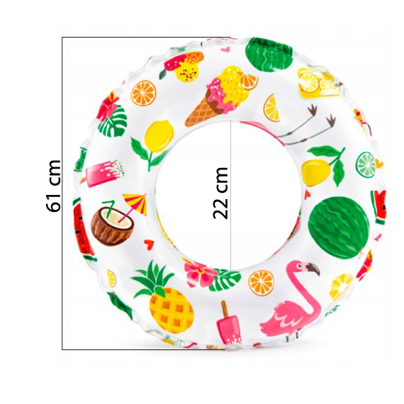 Swimming ring for children 61 cm
