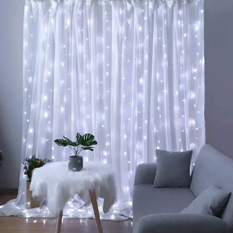 LED garland 1000 lamps 100 m Remote Control