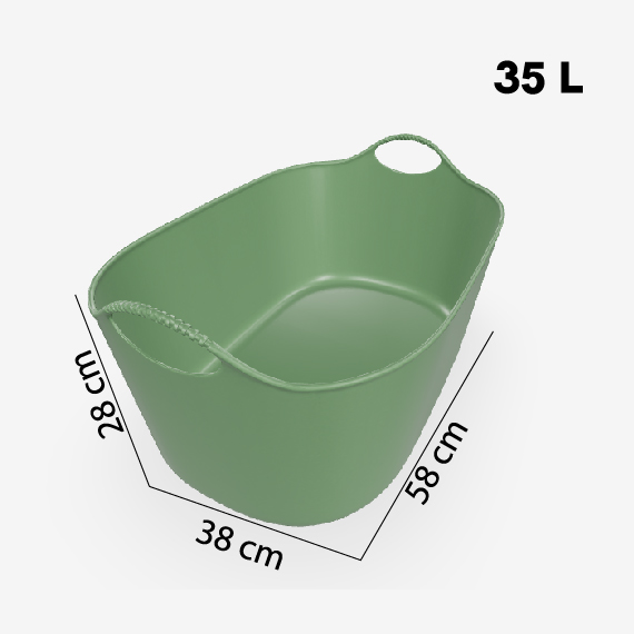 Washing basket 35 liter