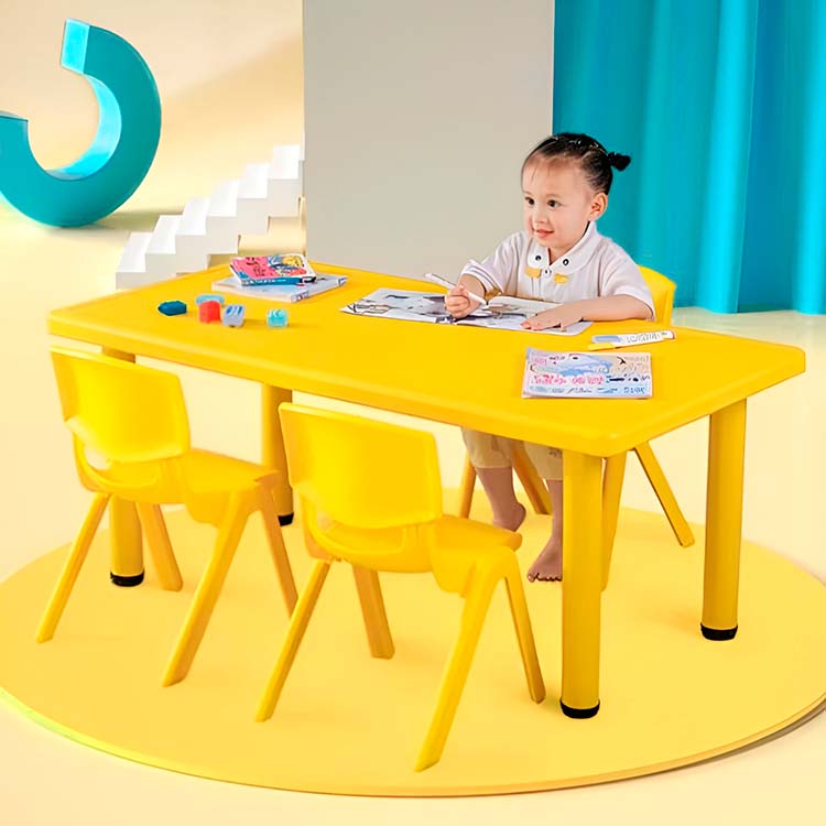 Kids chair, Դեղին