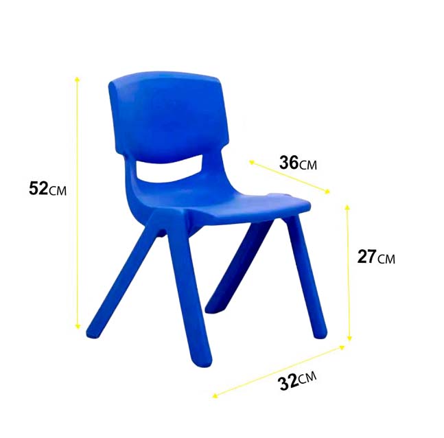 Kids chair, Կապույտ