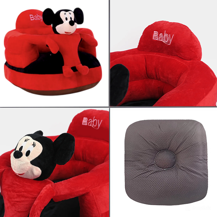 Soft seat cushion for children 40х45 cm, Կարմիր