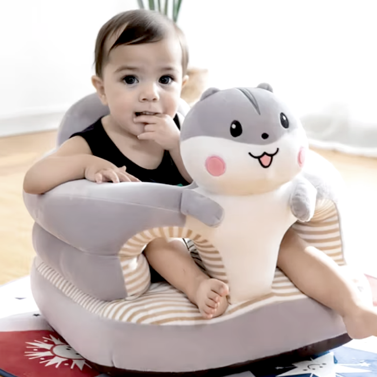Soft seat cushion for children 40х45 cm, Մոխրագույն