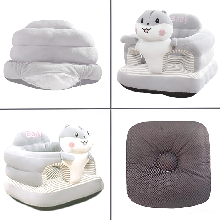 Soft seat cushion for children 40х45 cm, Մոխրագույն