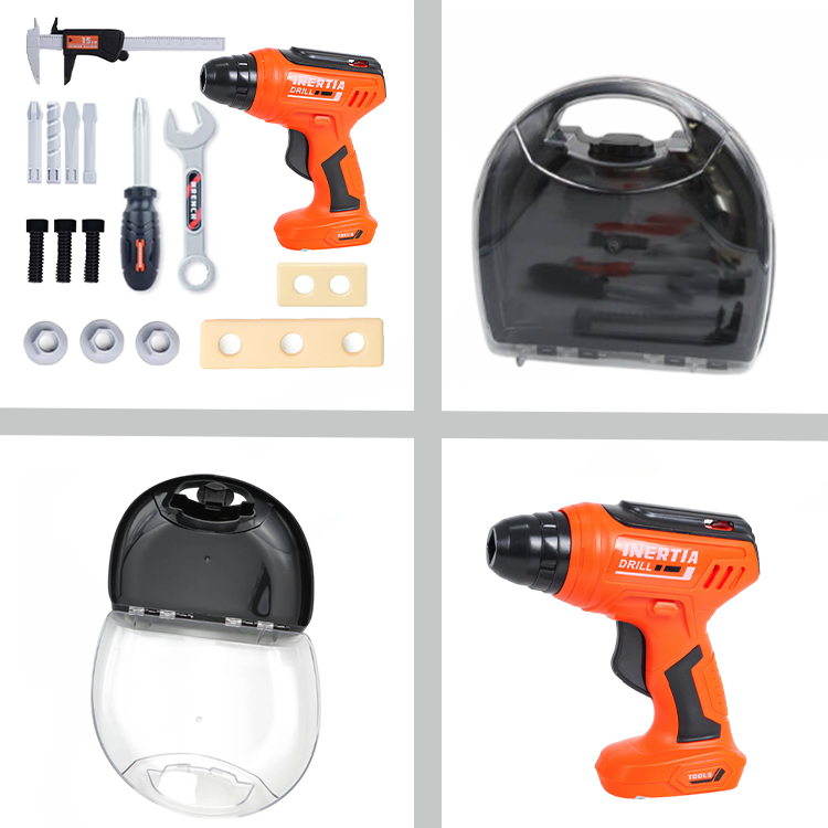 Children's tool kit with suitcase