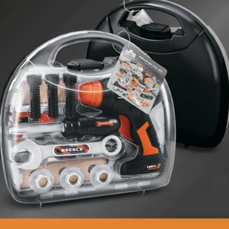 Children's tool kit with suitcase
