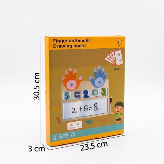 Игра в арифметику на пальцах 23x30 см