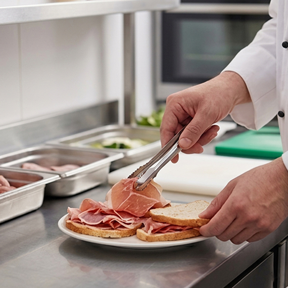 Serving tongs 15 cm