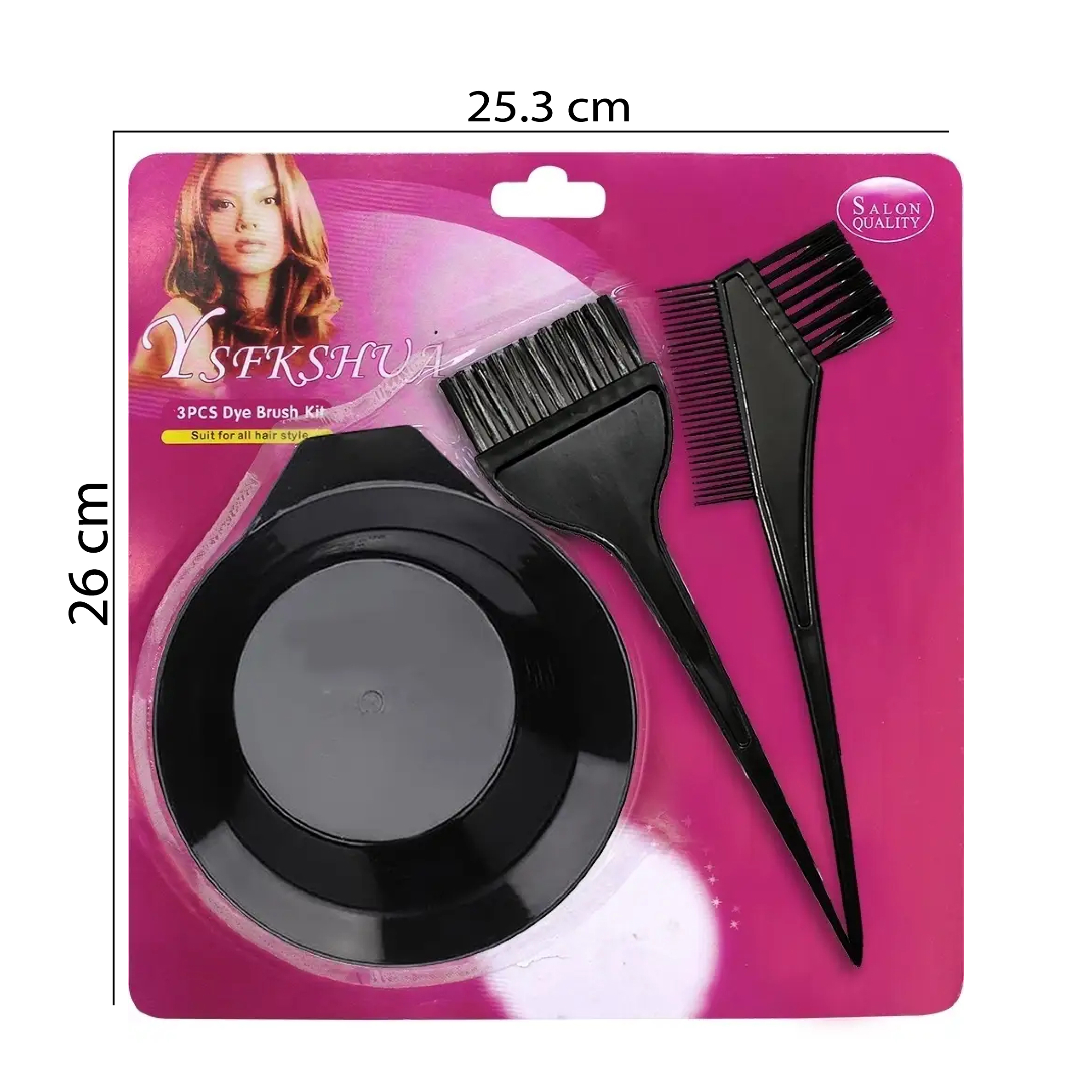 Hair Dye Brush Coloring Kit with Brush