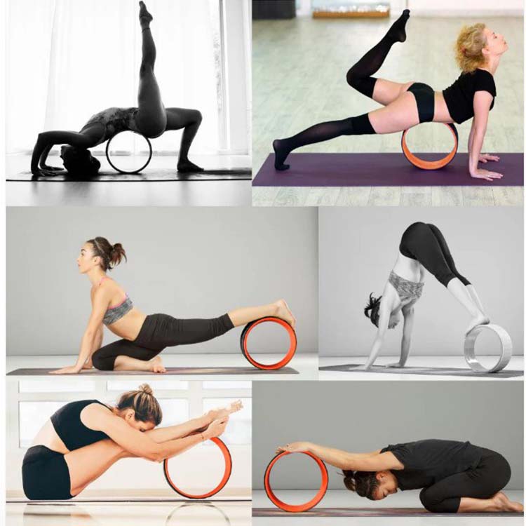 Massage wheel for yoga and fitness 33 cm