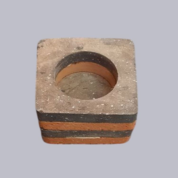 Candlestick / Planter tufa 6x6 cm