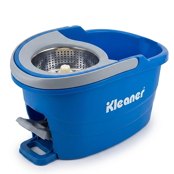 Mop with squeezing bucket with pedal