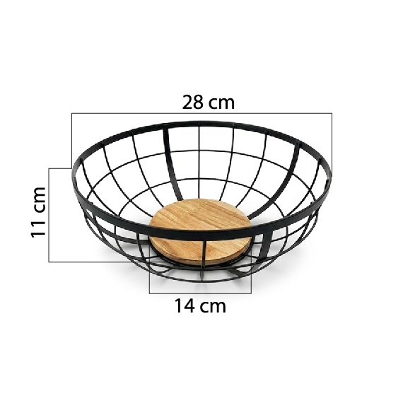 Fruit bowl 28 cm
