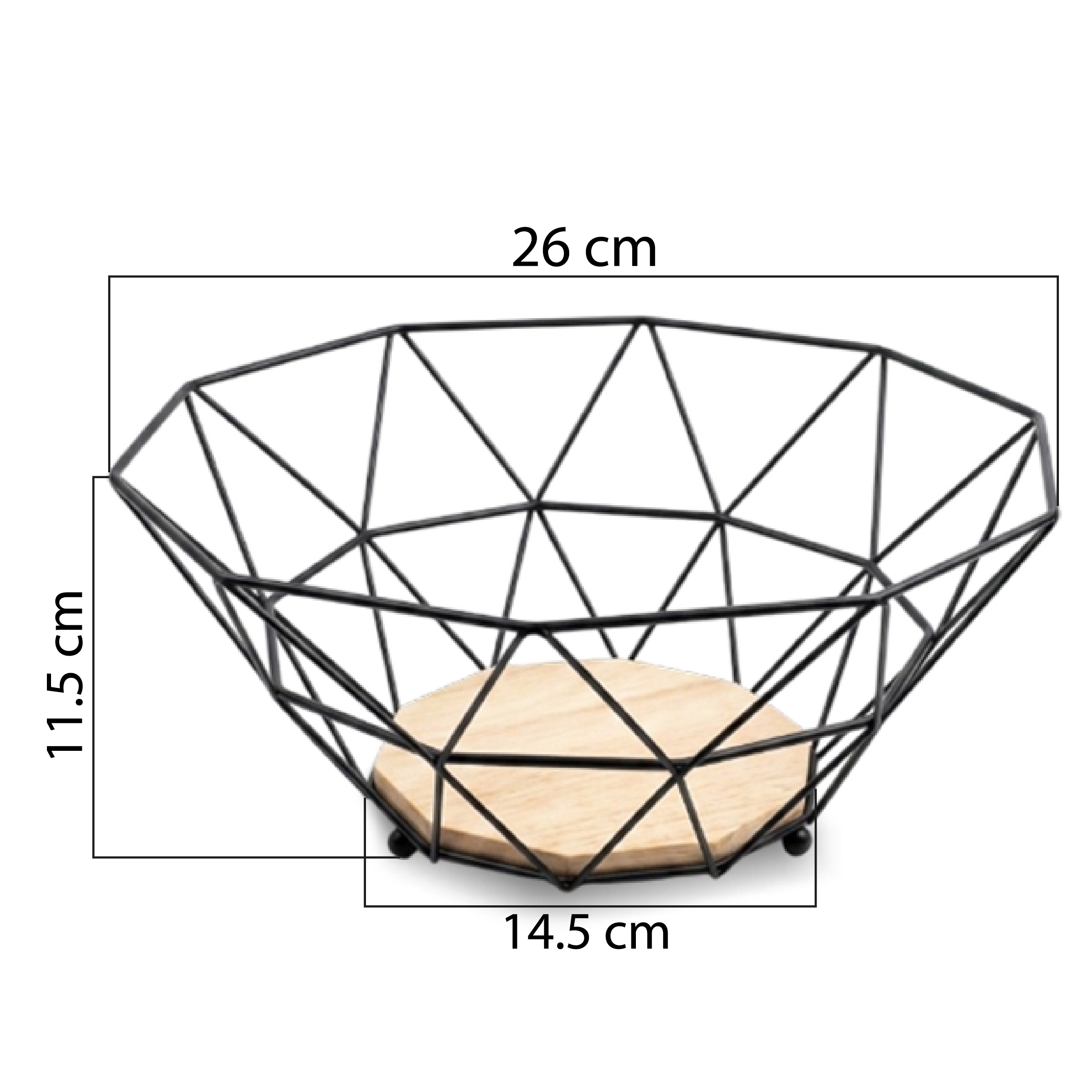 Fruit bowl 26 cm
