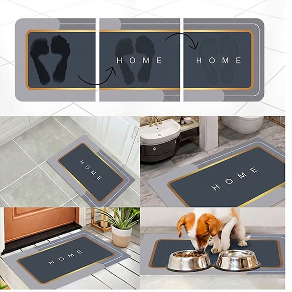 Door / Bath mat 38x58 cm