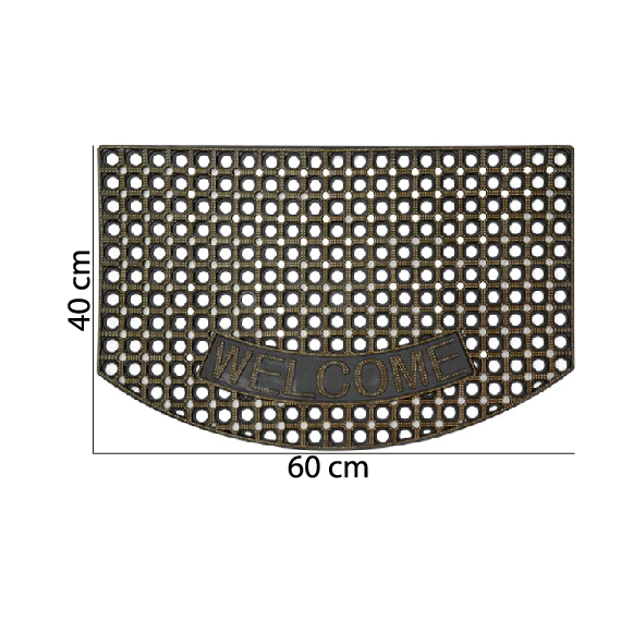 Door mat with holes 40x60 cm