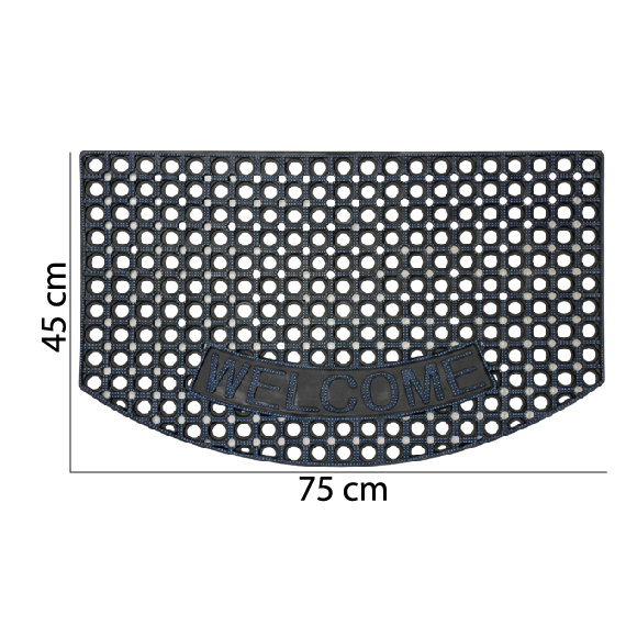 Door mat with holes 45x75 cm