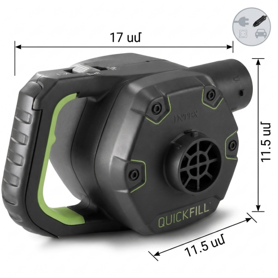 Air pump 220/12 V