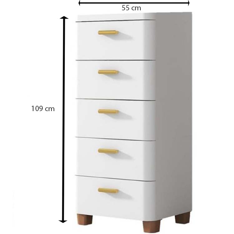 Chest with 5 drawer 55x109 cm