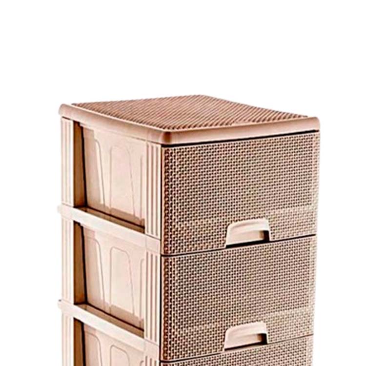 Chest with 4 drawer 38x90 cm, Բեժ
