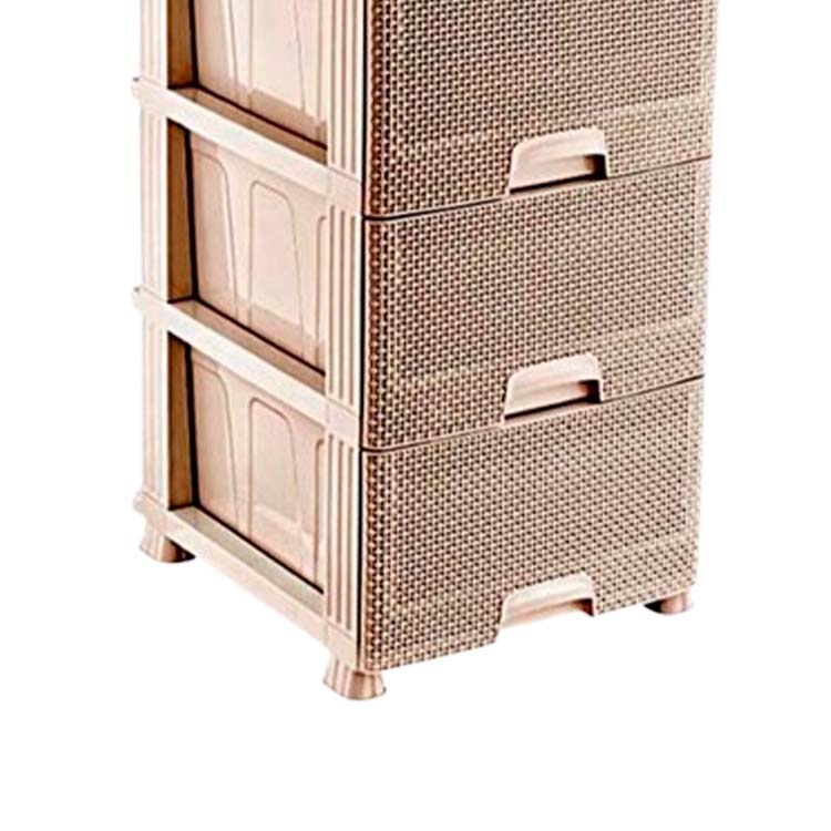 Chest with 4 drawer 38x90 cm, Բեժ