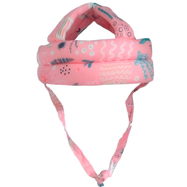 Baby Head Protection Cap, Վարդագույն
