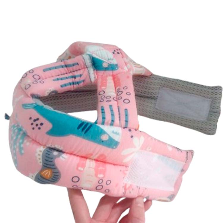 Baby Head Protection Cap, Վարդագույն