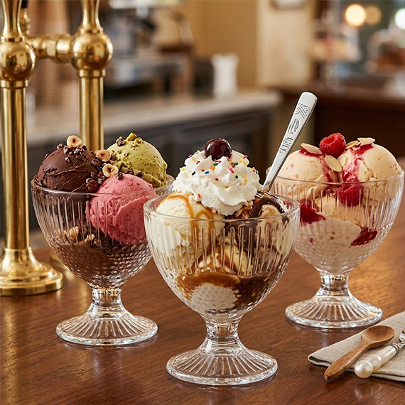 Ice cream bowls 300 ml 3 pcs