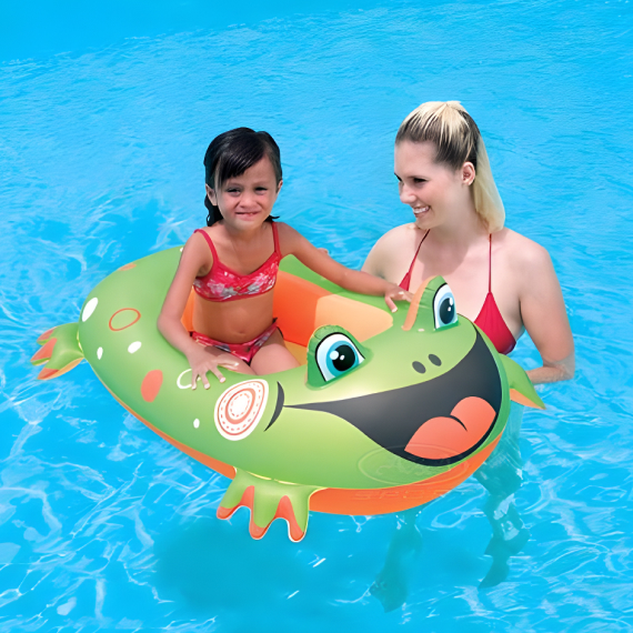 Inflatable boat for children, Կանաչ