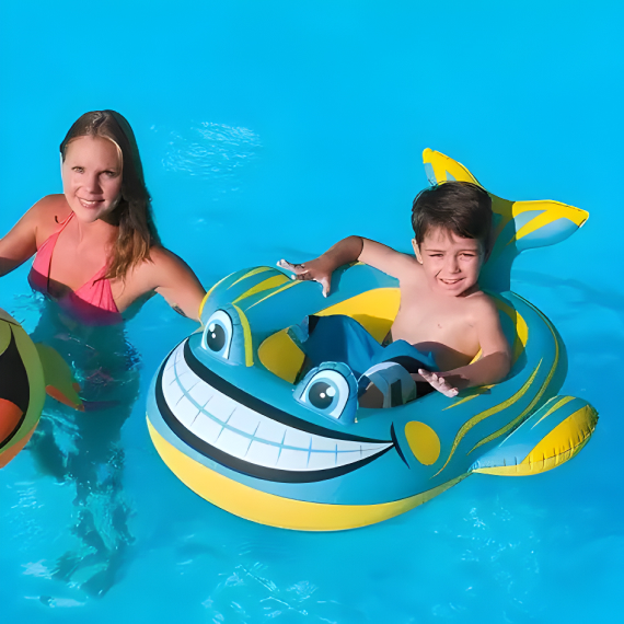 Inflatable boat for children, Կապույտ