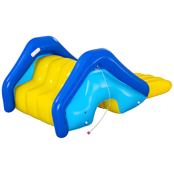 Inflatable pool slide 124x247x100 cm
