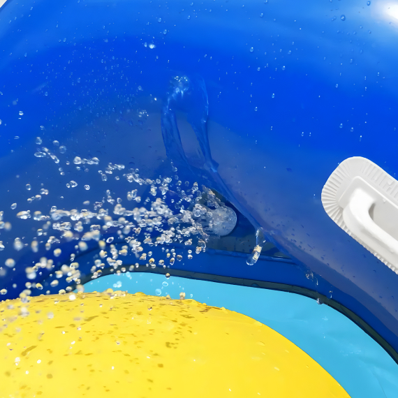 Inflatable pool slide 124x247x100 cm