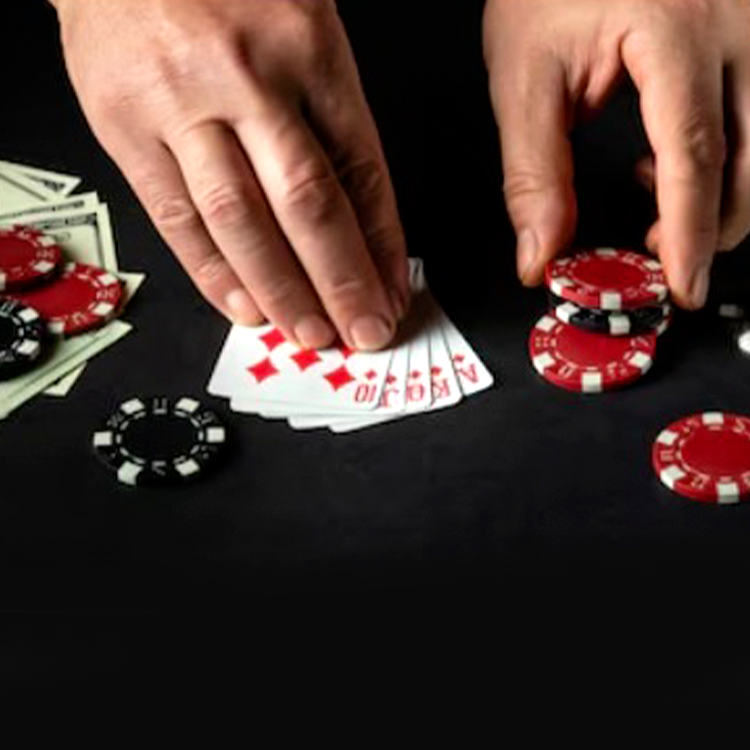 Poker set in a suitcase 100 pcs
