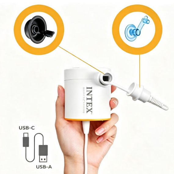 Օդի պոմպ USB լարով
