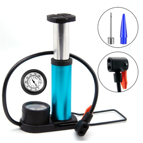 Pump with pressure gauge 18 cm