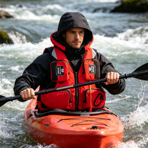 Life jacket, Կարմիր