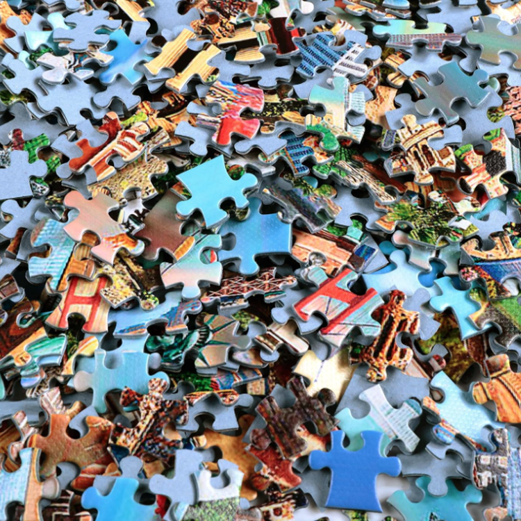 Puzzle 60x80 cm 1500 pieces Famous Places of the World
