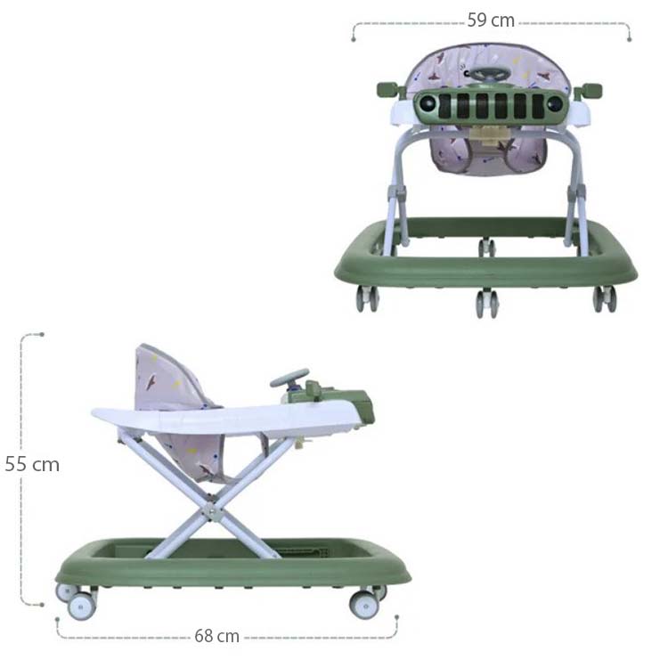 Baby walker, Կանաչ