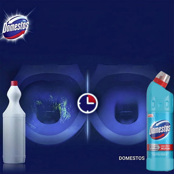 Plumbing cleaning and disinfecting gel 750 ml, Կապույտ