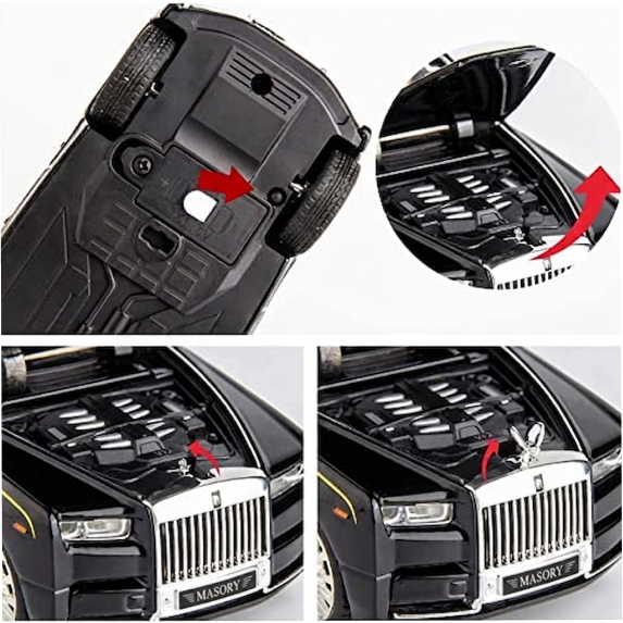 A collectible battery-powered car in 1:32 scale