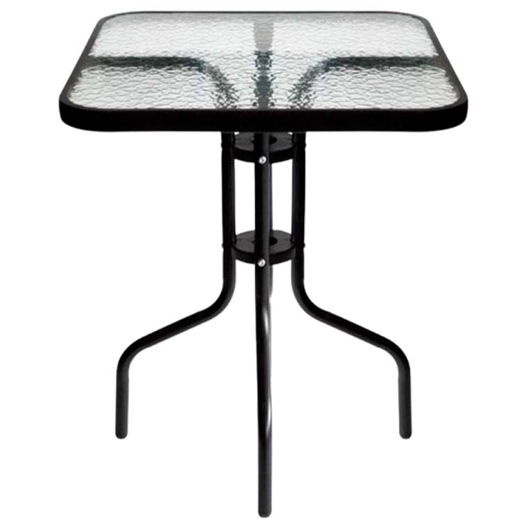 Glass table 60x60 cm