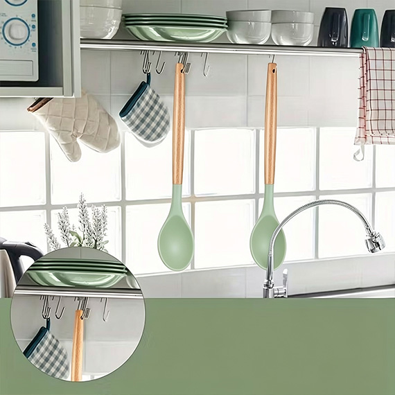 Silicone ladle 32 cm