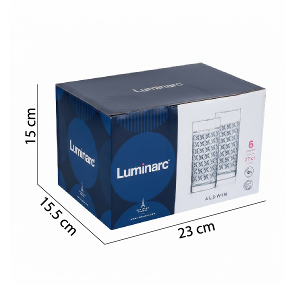 Բաժակ 270 մլ 6 հատ
