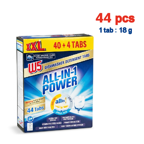 Dishwasher tabs 44 pcs