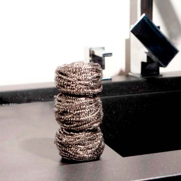 Stainless Steel Scrubber 3 pcs