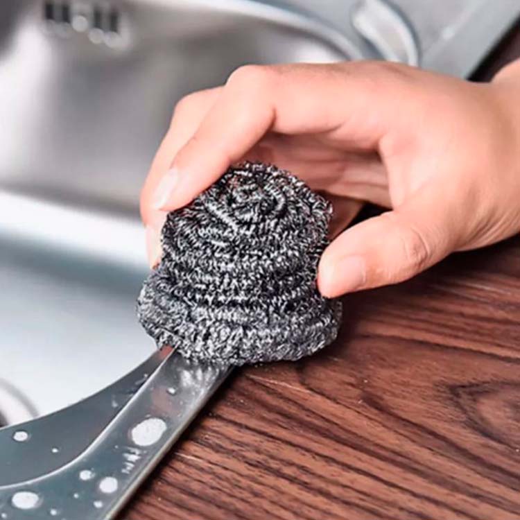 Stainless Steel Scrubber 3 pcs