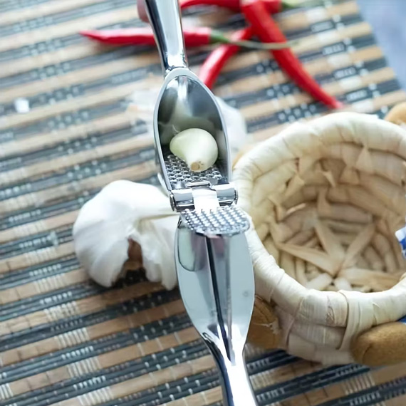 Garlic press