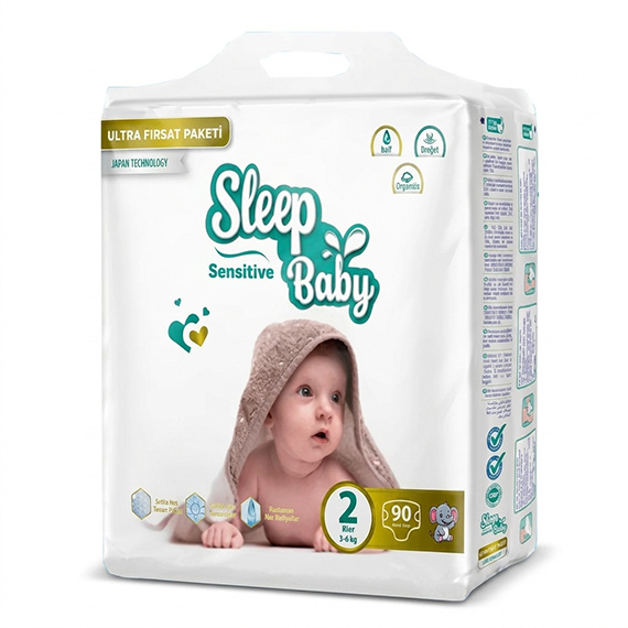 Diapers N2 / 3-6 kg 90 pcs