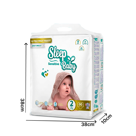 Diapers N2 / 3-6 kg 90 pcs